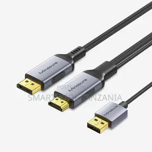Mindpure Kebo ya DisplayPort kwenda USB Yenye Kasi Kubwa