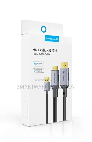Mindpure HDTV to DP Cable - 4K Crystal Clear Video