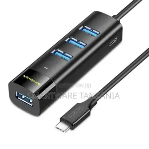 Mindpure 4-Port USB Hub for Fast Data Transfer & Charging