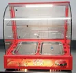 Food Warmer Showcase - 2 Plates - 1