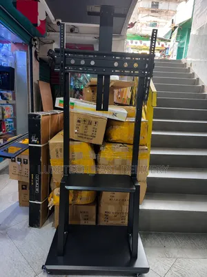 Heavy Duty Mobile TV Floor Stand 32"-75"