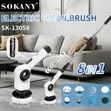 Sokany Electric Clean Brush 8-in-1 - 1