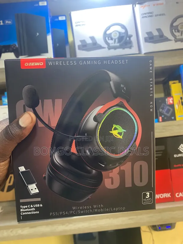 Rybozen Ozeino Over-Ear Headphones (Brand New) - 1