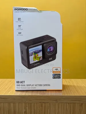 Porodo Go Act Action Camera 4K Waterproof