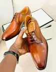 Premium Berluti Men's Leather Shoes - 3