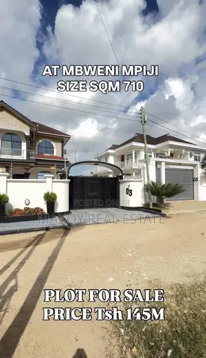 Land for Sale in Mbweni Mpiji with Ministry Title Deed
