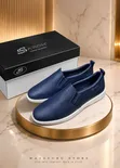 Men's Saxon Casual Leather Shoes - Brand New - 2