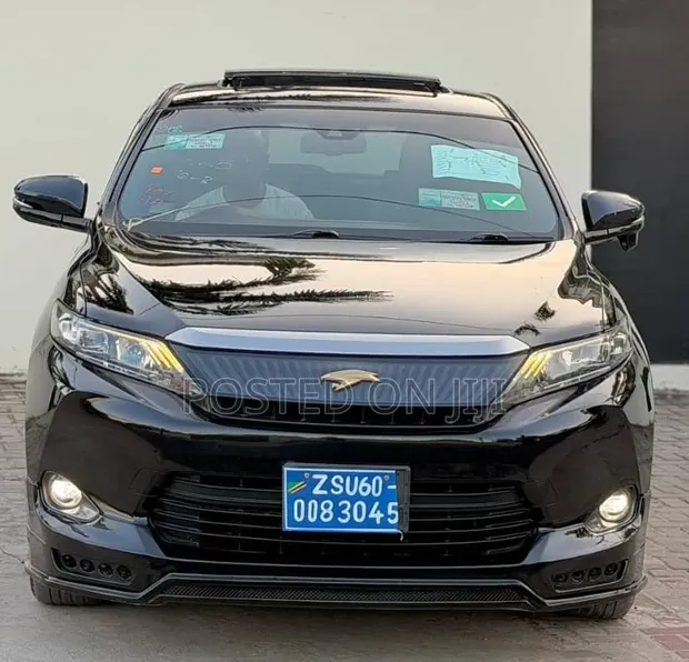 Toyota Harrier 2016 Black - 1