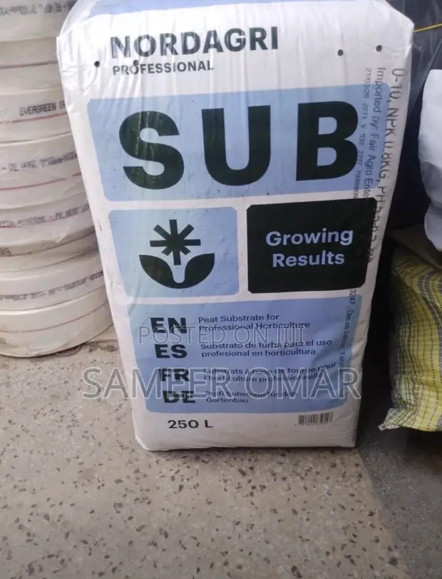 250L Nordagri Professional Peat Moss Growing Media - 1