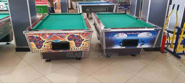 Meza ya Snooker ya Kibiashara na Nyenzo Asili & Vifaa Kamili - 1