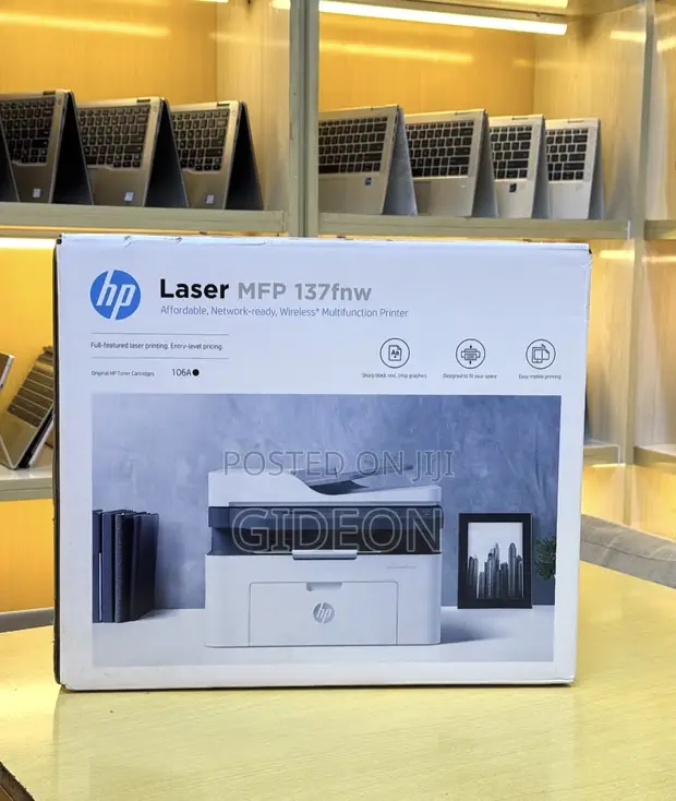 HP LaserJet MFP 137fnw Printer - 1