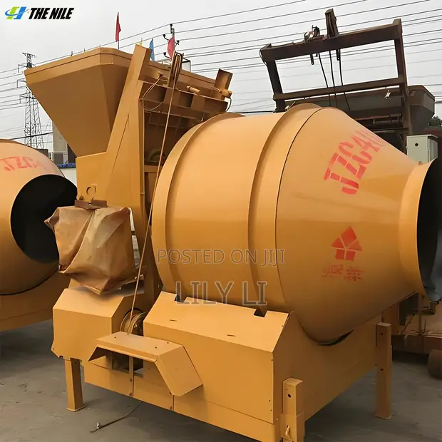 Industrial Concrete Mixer - Thick Steel Plate - 1