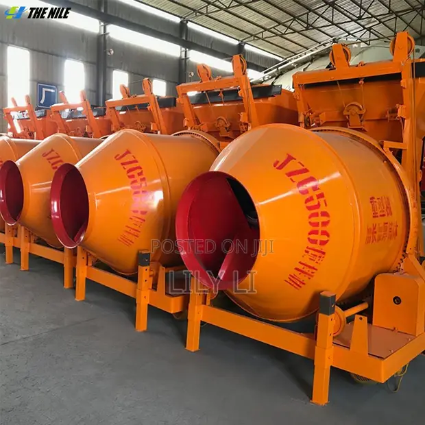 New 500L Electric Concrete Mixer - Civil Engineering - 1