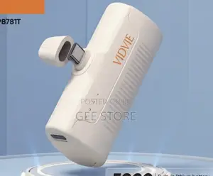 Vidvie PB781T 5000mAh Power Bank Ndogo ya Mfukoni