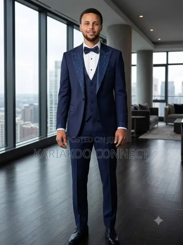 Blue Gold Men's Suit - 1