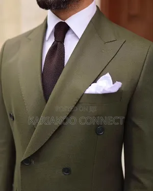 Men's Green Suit - Brand New