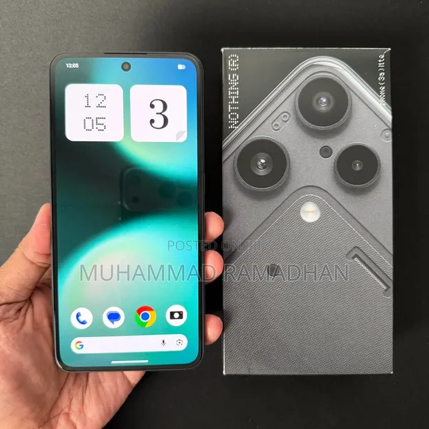 Nothing Phone (3a) Lite 128GB Mpya Nyeusi - 1