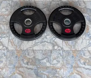 Life Fitness Heavy Duty Olympic Weight Plates (15kg/33lb)