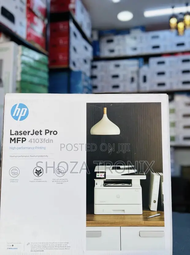 HP LaserJet Pro MFP 4103fdn Printer - 1