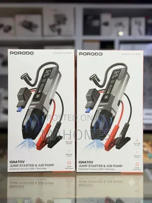 Porodo Ignatov Jump Starter & Air Pump