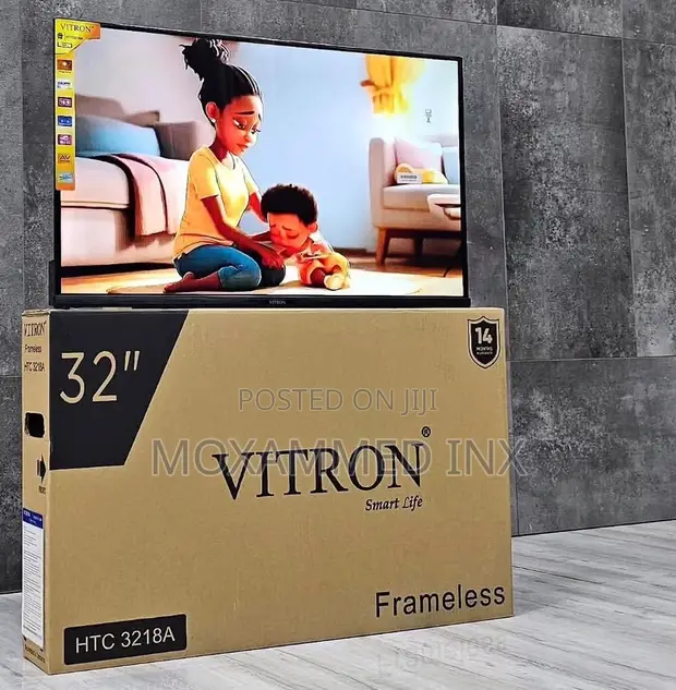 Vitron 32" Frameless LED Smart TV (HTC 3218A) - 1