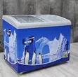 Mr. UK Showcase Freezer 258L with Glass Top - 1