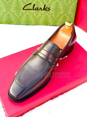 Men's Leather Moccasins - De'rossi & Clarks Brands