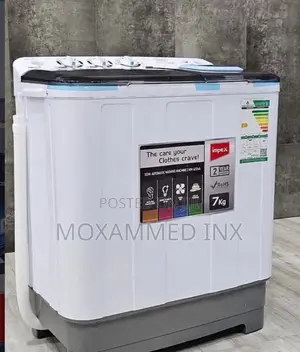 Impex WM 4204A 7kg Semi-Automatic Twin Tub Washing Machine
