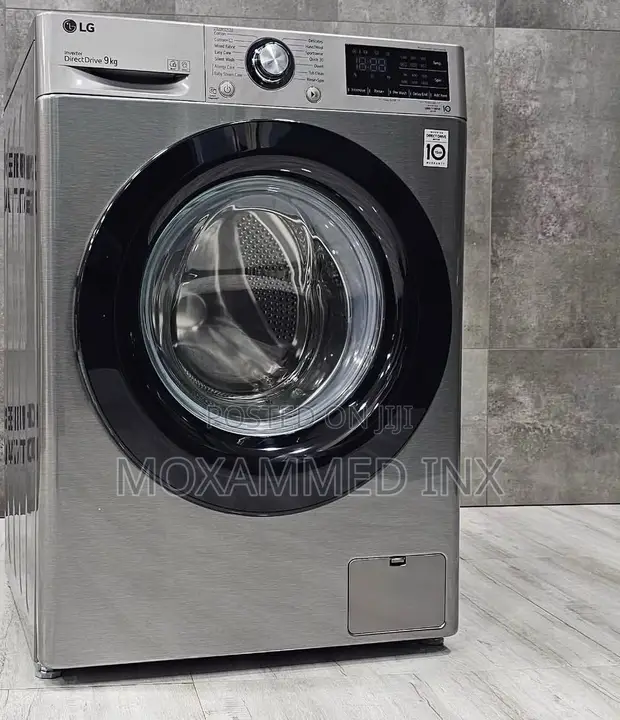 LG 9kg Front-Load Washing Machine with Inverter Direct Drive - 1