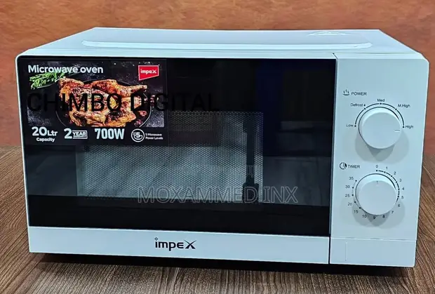 Impex 20-Liter Microwave Oven MO8101A - White - 1