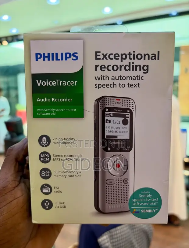Philips Voice Tracer MP3/PCM Recorder - 1