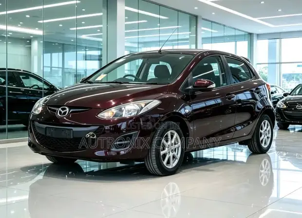 Mazda Demio 2011 Maroon - 1