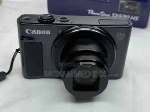 Canon PowerShot SX620 HS Black 20.2MP 25x Optical Zoom
