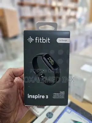 Fitbit Inspire 3 Tracker ya Afya na Fitness