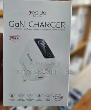 Yesido 140W GaN Charger (2x USB-C, 1x USB-A)