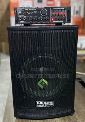 Global Star Speaker Sound System and Power Amplifier