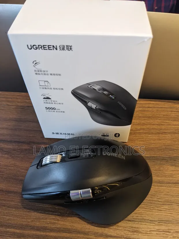 Ugreen M751 Ergonomic Wireless & Bluetooth Mouse - 1