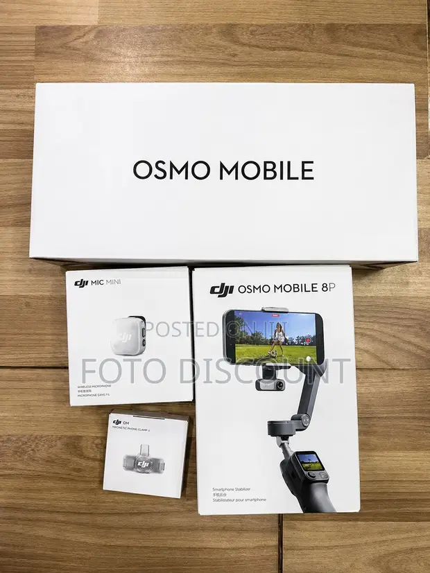 DJI Osmo Mobile 8P Creator Combo Gimbal - 1