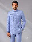 New Multicolor Corduroy Suit - Men's - 3