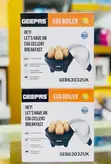 Geepas Egg Boiler (GEB63032UK) - 1