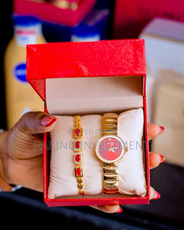 Women's Watch, Bracelet & Box Set - 1