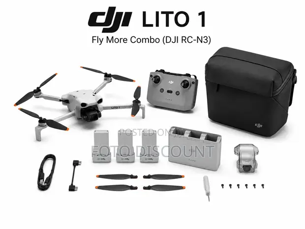 DJI Mini 2 Fly More Combo (DJI RC-N3) - 1