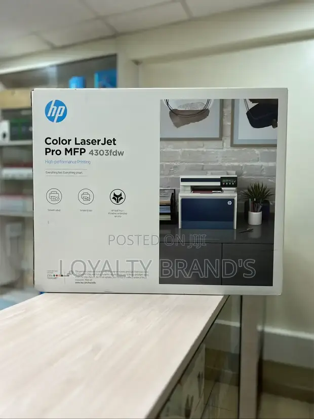 HP Color LaserJet MFP 4303FDN Printer - 1