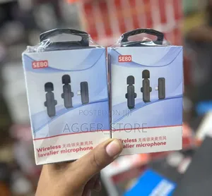 SE80 Wireless Lavalier Double Microphone