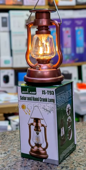 JSOTLAMP JS-T93 Solar and Hand Crank Lamp