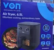 VON 6.5L Manual Air Fryer (Model VAF065MCK) - 1