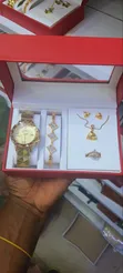 Rolex 5-in-1 Jewelry Set: Watch, Necklace, Ring, Earrings, Bracelet - 3