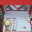 Rolex 5-in-1 Jewelry Set: Watch, Necklace, Ring, Earrings, Bracelet - 4