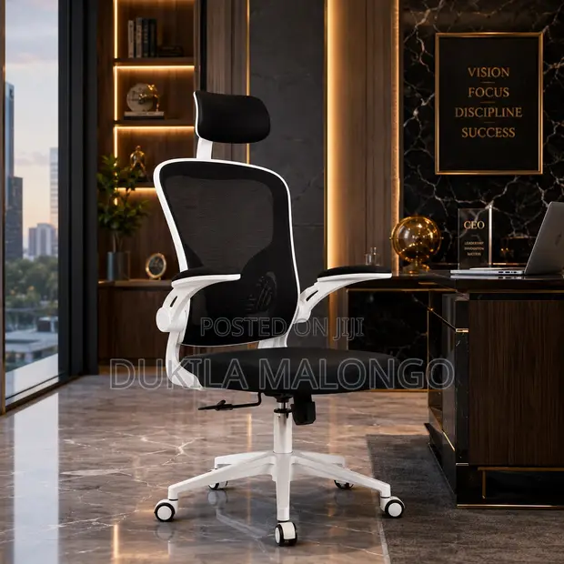 Zuo Modern Office Chair - White - 1
