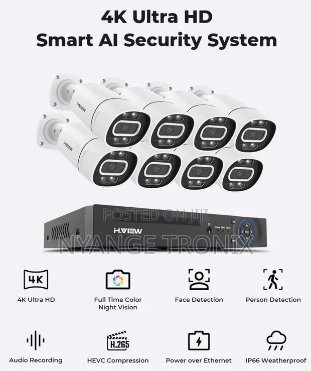 Brand New CCTV Camera 8-in-1 - 1
